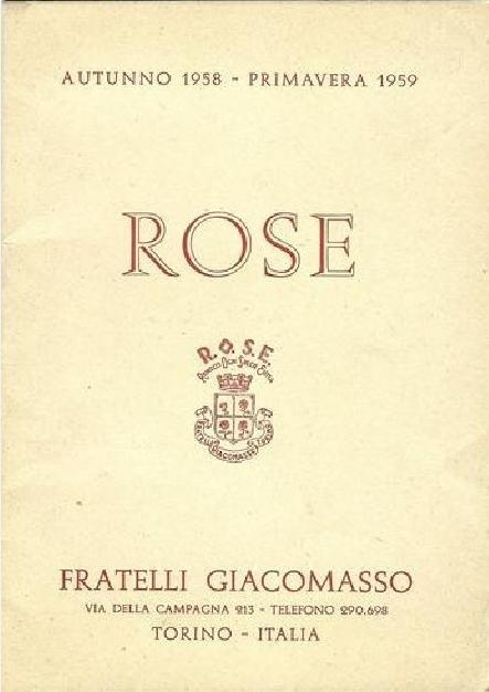 'Catalogo Fratelli Giacomasso - Rose'  photo