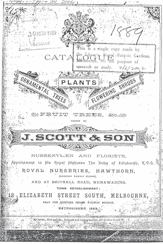 'J. Scott & Son.'  photo