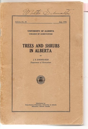 'Trees and Shrubs in Alberta'  photo