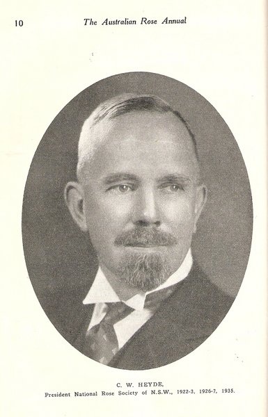 'Heyde, C. W.'  photo