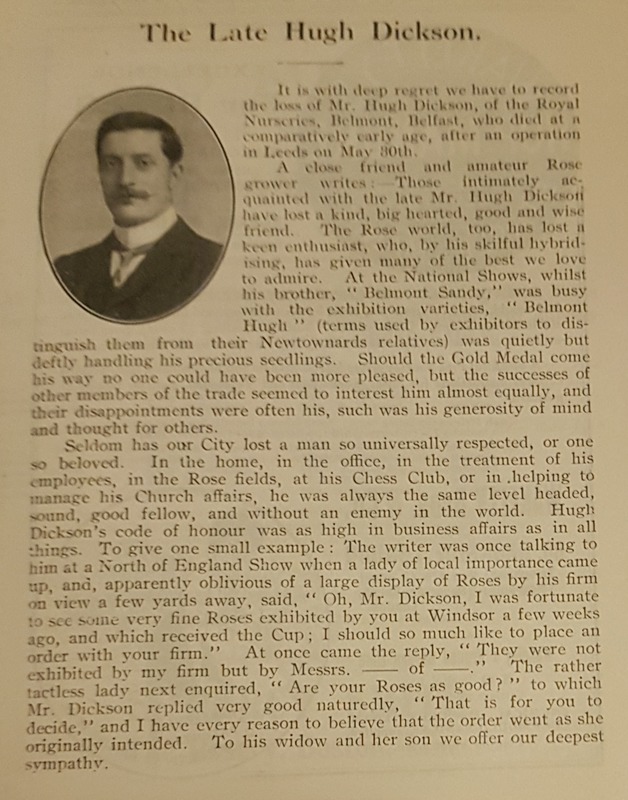 'Dickson (c.1877 -1922), Hugh'  photo